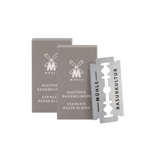 Сменные лезвия для Т-образного станка, MUEHLE, 2 упаковки по 10 лезвий