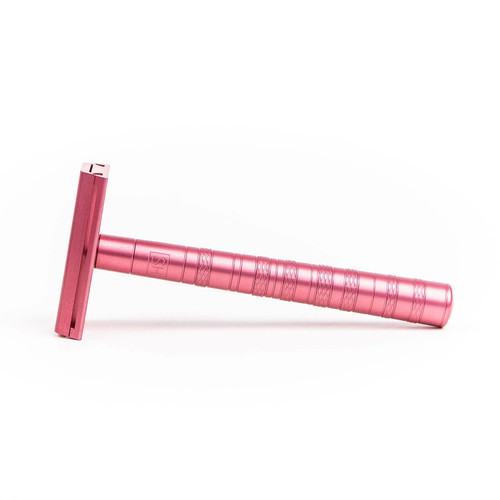 Т-образная бритва Henson Shaving AL13, коралловая, Medium — изображение 3