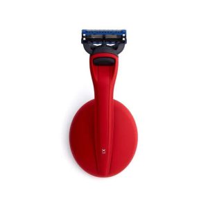 Набор Bolin Webb X1, бритва X1 матовая красная, подставка X1 матовая красная