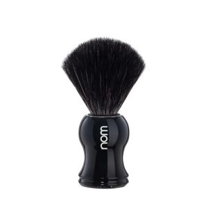 Помазок NOM GUSTAV, черная фибра, черный пластик