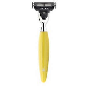 Бритва MUEHLE KOSMO, Mach3, смола лимонного цвета