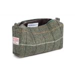 Дорожный несессер D. R. Harris, твид, расцветка "Country", малый