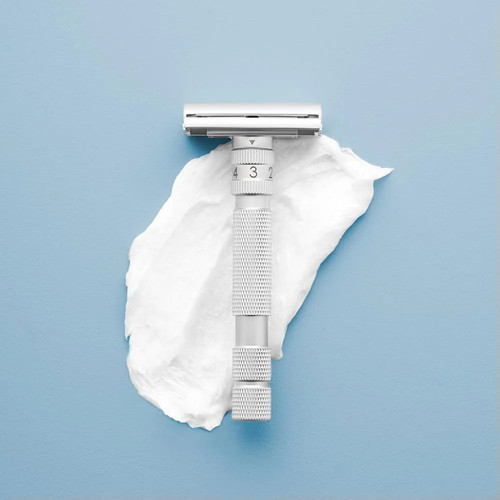 Т-образная бритва Rockwell Model T, матовый хром — изображение 2