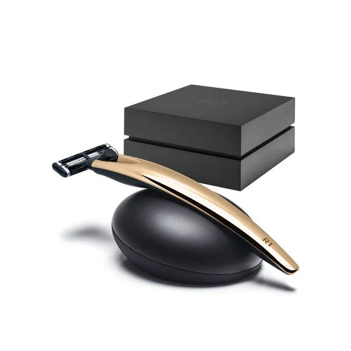 Набор Bolin Webb R1, бритва R1 золотая, подставка R1 черная — изображение 3