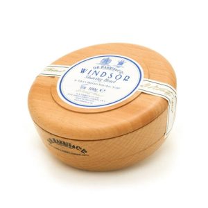 Твердое мыло для бритья в чаше из бука D. R. Harris, Windsor, 100 гр, уцененный товар