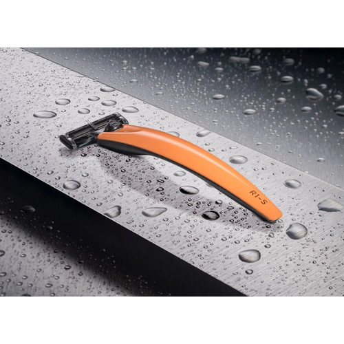 Бритва Bolin Webb R1-S, оранжевая, Gillette Mach3 — изображение 3