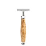 Т-образная бритва MUEHLE PURIST, каповая береза