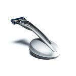 Набор Bolin Webb X1, бритва X1 серебристо-черная, подставка X1 серебристая