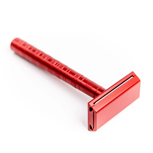 Т-образная бритва Henson Shaving AL13, красная, Mild — изображение 3