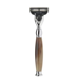 Бритва MUEHLE SOPHIST, Mach3, натуральный рог