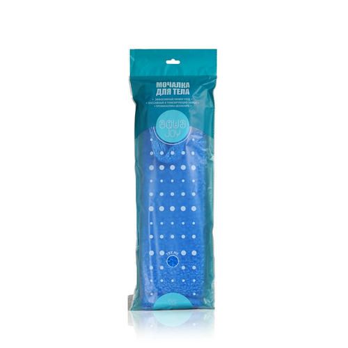 Мочалка - лента Aqua Joy Energy для душа и ванны, полипропиленовая, в ассортименте