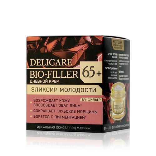 Крем для лица Delicare дневной 65+ 50мл — изображение 3