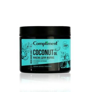 Маска для волос Compliment Rich Hair Care Coconut Oil "Интенсивное укрепление и питание" 400мл