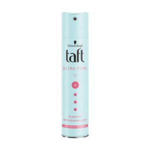 Лак для укладки волос Taft Ultra Pure Сверхсильная фиксация (4) 225мл