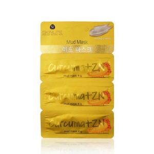 Маска - глина для лица Skinlite "Curcuma + ZN" 12г