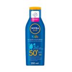 Увлажняющий лосьон Nivea Sun Kids солнцезащитный для детей SPF 50 200мл