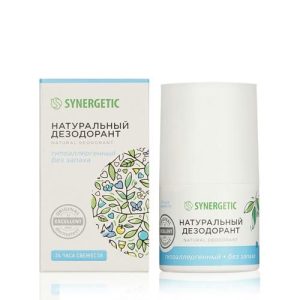 Натуральный дезодорант Synergetic "без запаха" 50мл