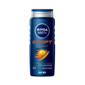 Мужской гель для душа Nivea Men "Спорт" с минералами 500мл