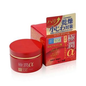 Питательный, омолаживающий крем для лица Hadalabo Gokujyun "Alpha" 50г