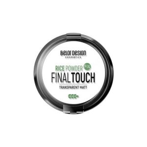 Пудра для лица BelorDesign Final touch рисовая, универсальная 8,7г