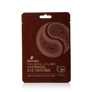 Патчи для области вокруг глаз Benabi Гидрогелевые, с муцином улитки и коллагеном 2шт