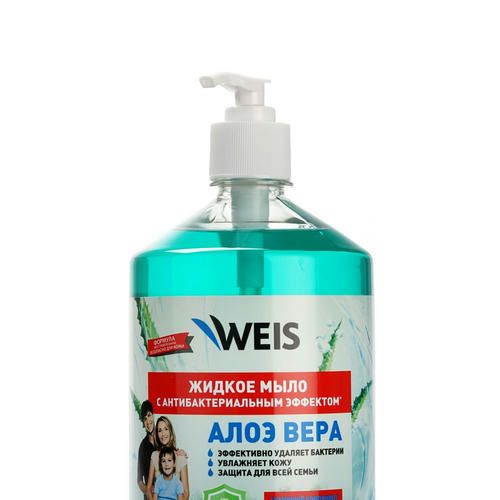 Жидкое мыло WEIS антибактериальное 1л — изображение 4