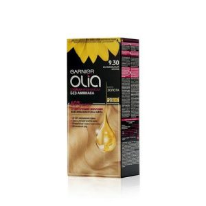 Крем - краска для волос Garnier Olia 9.30, Карамельный блонд, 112мл