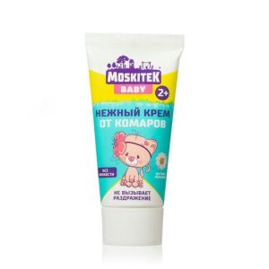 Нежный крем от комаров Moskitek Baby от 2 лет, 50мл