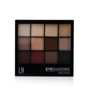 Тени для век LN Professional Mega Color 12-1 12 цветов 12г