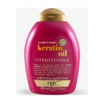 Кондиционер для волос OGX против ломкости, с кератиновым маслом 385мл