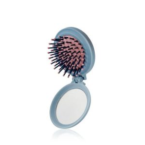 Расческа Valori складная, круглая, soft-touch