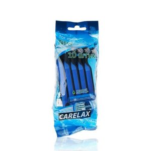 Мужские одноразовые станки Carelax для бритья 10шт