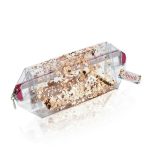 Косметичка Ameli прозрачная , с конфетти