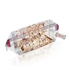 Косметичка Ameli прозрачная , с конфетти