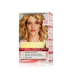 Крем - краска L`Oreal Paris Excellence Creme стойкая для волос 8.13 Светло-русый бежевый