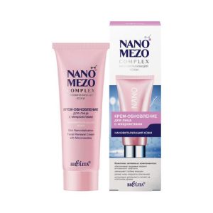 Крем - обновление для лица Bielita Nanomezocomplex "Нановитализация кожи" с микроиглами 50мл