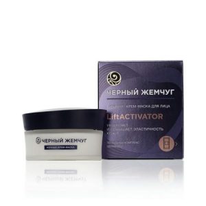 Ночная крем - маска для лица Черный Жемчуг LiftACTIVATOR 48мл