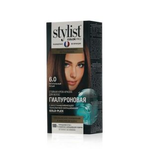 Стойкая крем - краска для волос Stylist Color Pro 6.0, Натуральный русый, 120мл