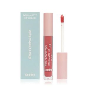 Жидкая матовая помада для губ Soda Demi Matte Lip Liquid #matteaboutyou 002, 3,5мл