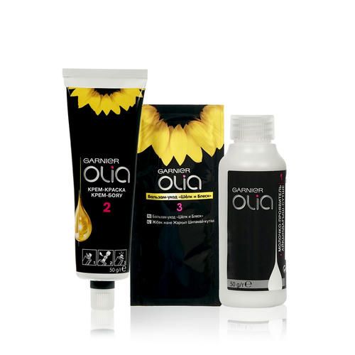 Cтойкая rрем - краска Garnier Olia для волос 10.21 Перламутровый Блонд — изображение 2