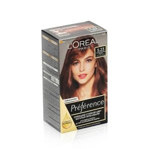 Краска для волос L'Oreal Paris Preference стойкая 5.23 Темное розовое золото