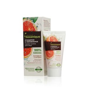 Пилинг - скатка для лица Botaniqua "очищение и обновление" с фруктовыми кислотами 50мл