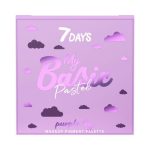 Палетка теней для век 7 days My Basic Pastel 101 Purple Sky 9г
