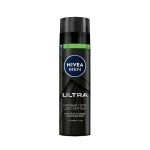 Черный гель для бритья Nivea "Ultra" с активным углем 200мл