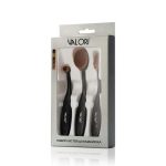 Набор кисточек для макияжа Valori 3шт