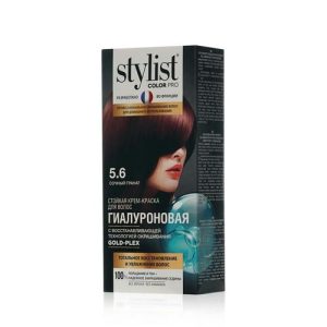 Стойкая крем - краска для волос Stylist Color Pro 5.6, Сочный Гранат, 120мл