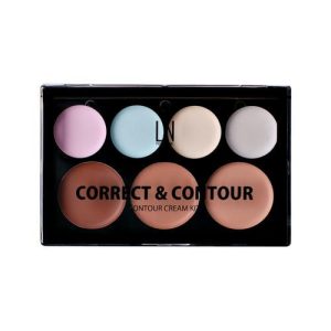 Палетка консилеров для лица LN Professional Correct & Contour 01 10г