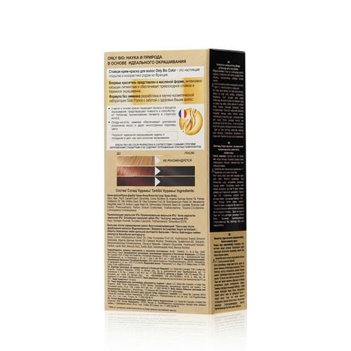 Крем - краска для волос Only Bio Color 1.0, Роскошный черный, 115мл — изображение 2