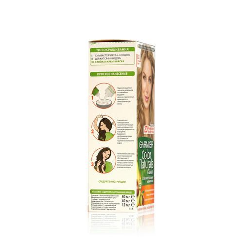 Крем - краска Garnier Color Naturals стойкая для волос 8.1 Песочный берег — изображение 2