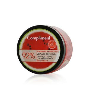 Гель для тела Compliment 92% 6 в 1 увлажняющий, с экстрактом арбуза 400мл